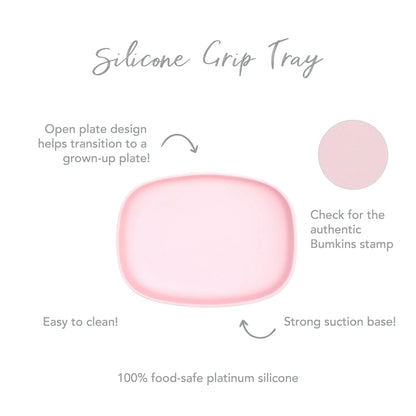 Siliconen gripschaal: roze