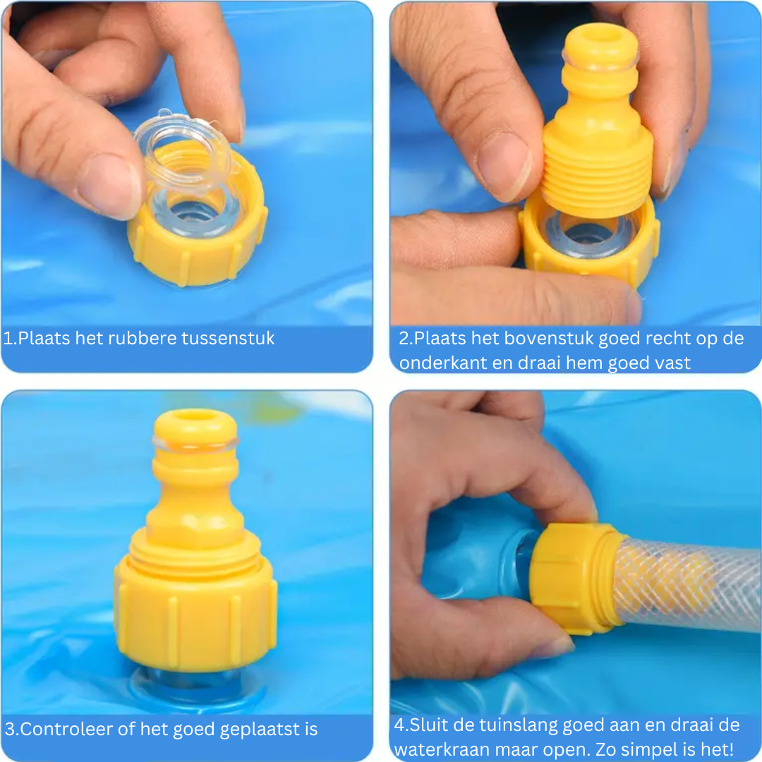 AquaFountain - Wasserbrunnen-Spielpfad für Kinder
