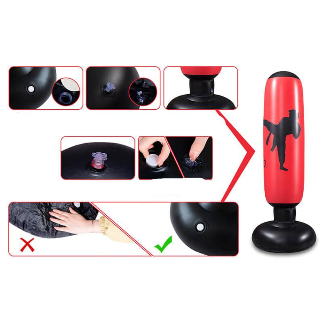 StrikeForce - Aufblasbarer freistehender Fitness-Turm