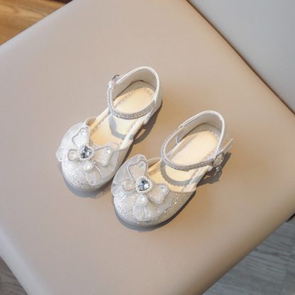 Strandsandalen met pailletten en strass steentjes voor kinderen