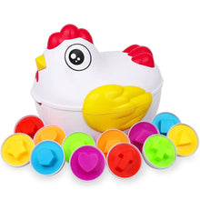HatchHue – Farben- & Formen Eier Puzzle Spiel | Sortier- & Zuordnungsspielzeug für Kinder ab 4 Jahren