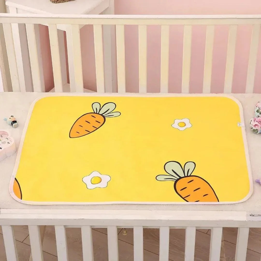 SnugglyNest – Wasserdichte Wickelunterlage für Kinder ab 0+ – Hält das Bett Trocken
