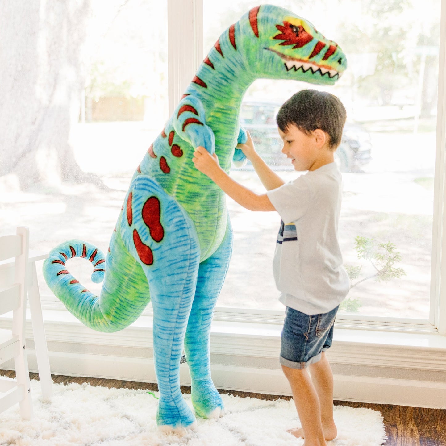 T-Rex Reuzen Levensecht Pluchen Knuffeldier
