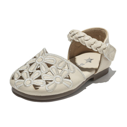 Bloemenontwerp Feestsandalen