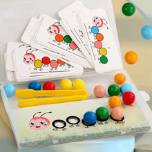 ColorCater – Holzperlen-Spielzeug für Kinder ab 3+ – Fördert Feinmotorik