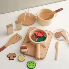 TinyCooks – Holzspielküche für Kinder ab 3+ – Fördert Fantasievolles Spiel