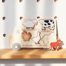WoodQuest – Holzpuzzle für Kinder ab 3+ – Fördert Problemlösungsfähigkeiten