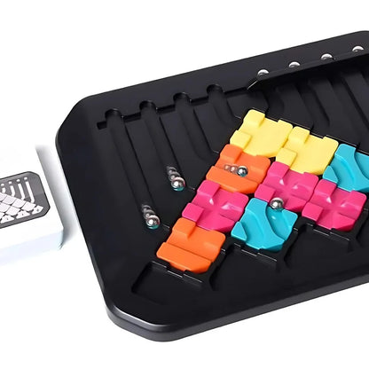 ThinkTiles – Marmor Logik-Puzzle Brettspiel für Kinder ab 5 Jahren