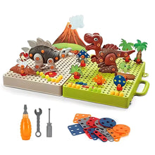 DinoConstruct – Dino Bohr- & Bauset STEM Spielzeug Kinder ab 3 Jahren