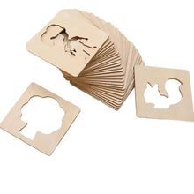 DrawEase - Holz-Zeichenschablonen-Set für Kinder