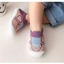 SnugPaws – Kinder Slip-On Socken Schuhe ab 1 Jahr | Flexibler Indoor-Komfort