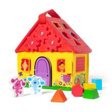 Houten meeneemhuis