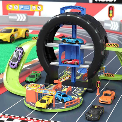 WheelWorld - Abenteuerspielzeug Puzzle Car Tracks Playsets