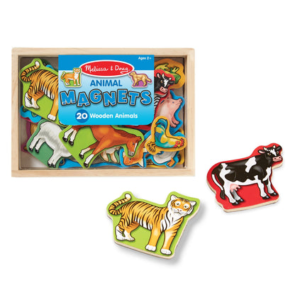 Wooden Animal Magnets