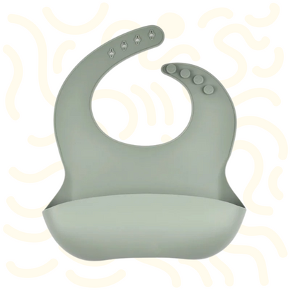 ComfyBib - Silikon Baby Lätzchen Wasserdicht