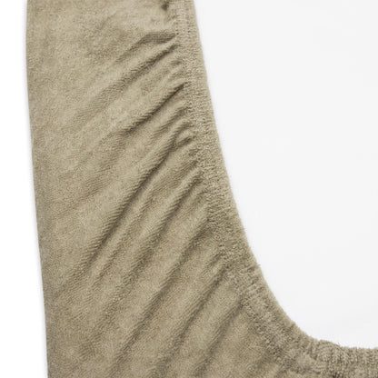 Changing Mat Cover Terry - Olive Green (2 Pack)