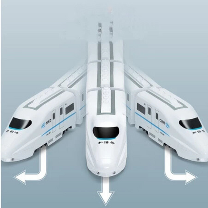 SuperTrain - Hochgeschwindigkeits-Eisenbahnmodell Elektrische Eisenbahn Spielzeug