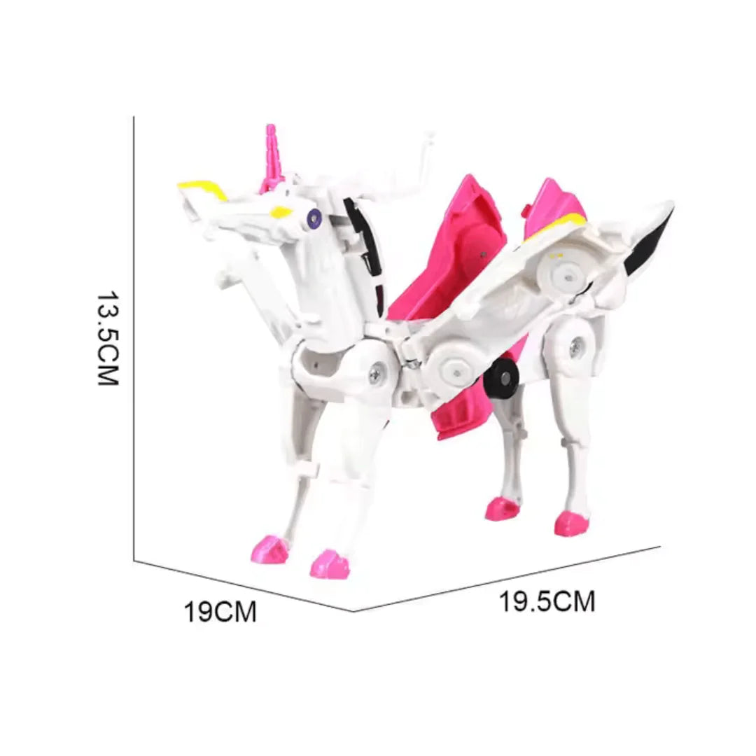 MagicShift – Transformierbares Einhornfahrzeug Spielzeug Kinder ab 3 Jahren