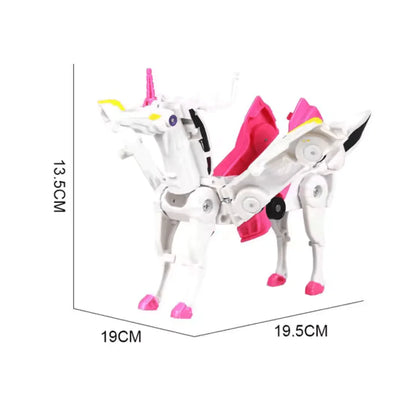 MagicShift – Transformierbares Einhornfahrzeug Spielzeug Kinder ab 3 Jahren