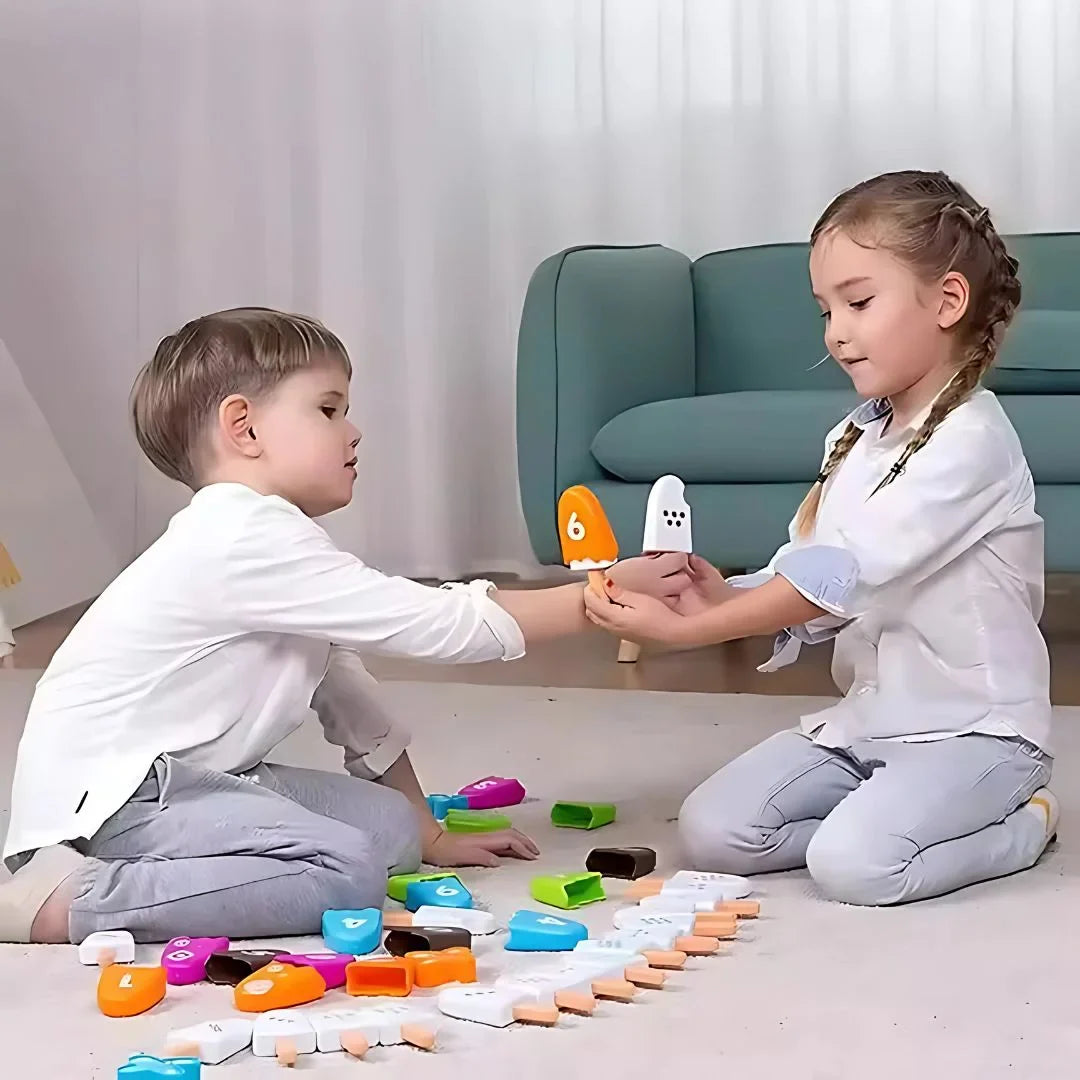 NumScoops – Zahlen Match Eiscreme Rechenspiel für Kinder ab 3 Jahren