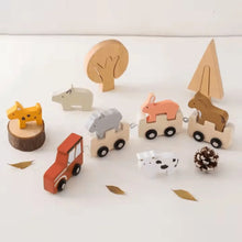 WoodTrail – Holztiereisenbahn für Kinder ab 3+ – Fördert Fantasievolles Spielen