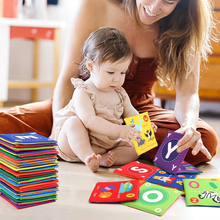 BusyBaby - Baby Stoffbuch Weiches Lernkarten-Set