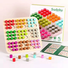 WoodWheeze – 3D Holz-Sudoku-Puzzle für Kinder ab 6+ – Fördert Problemlösungsfähigkeiten