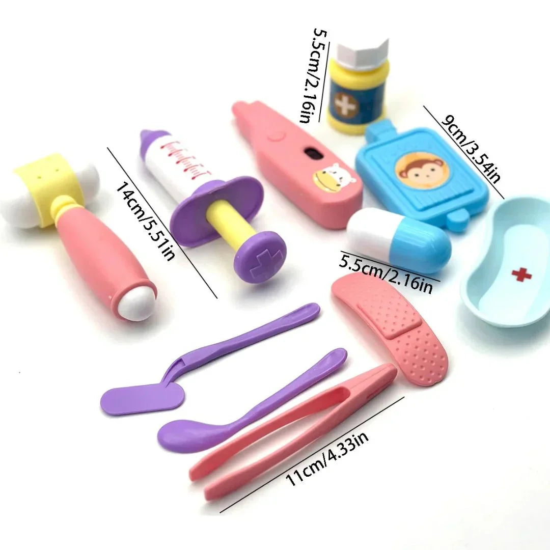 PlayMed – Arztspielset für Kinder ab 3+ – Fördert Soziale Fähigkeiten und Fantasievolles Spiel
