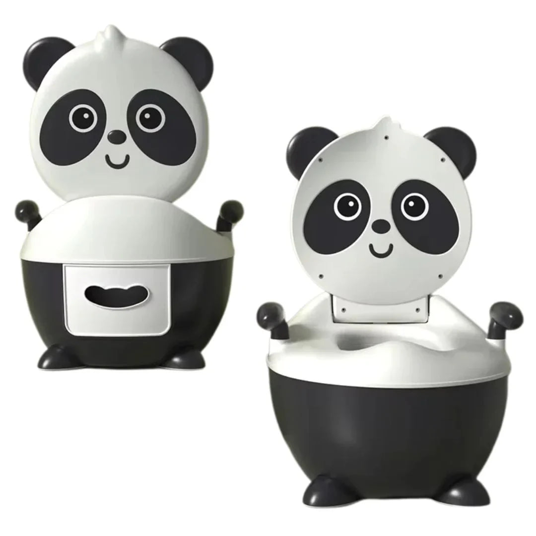 PandaLoo | Niedlicher Töpfchenstuhl mit Weichem PVC-Sitz für Kleinkinder