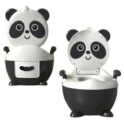 PandaLoo | Niedlicher Töpfchenstuhl mit Weichem PVC-Sitz für Kleinkinder