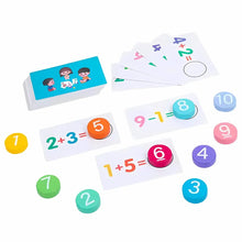 CountCaps Holz Zähl- & Rechenset für Kinder – Spielerisch Rechnen – Ab 4 Jahren