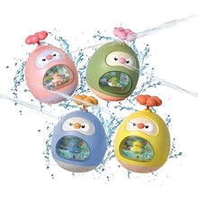 QuackFlow - Enten-Badespritzspielzeug mit Saugnapfhalterung