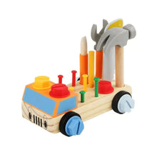 TinyTinker – Montessori Holzschraubbrett für Kinder ab 3+ – Fördert Feinmotorik