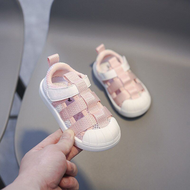 Antislip sandalen met klittenband