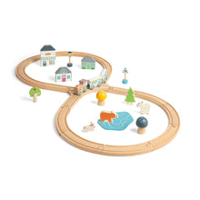 Speelgoed Bosdieren Houten Treinset
