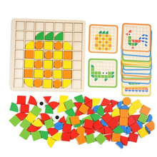 PatternPlay - Holzpuzzle mit Formen für Kinder ab 3 Jahren
