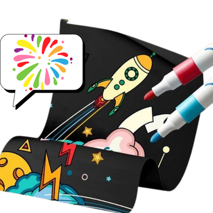 DoodleDrive Acrylmarker Set – Malen auf Allen Flächen – Ab 3 Jahren