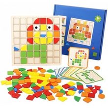 PatternPlay - Holzpuzzle mit Formen für Kinder ab 3 Jahren