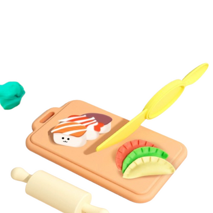 TreatTools - Buntes Tortenmodellier-Set für Kinder ab 3 Jahren - Backen, Formen und Gestalten