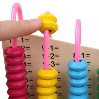 CountColor - Hölzernes Farb- und Zählspielzeug für Kinder ab 2 Jahren