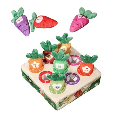 CarrotClasp - Plüschkarotte als Schlüsselanhänger - weiches & skurriles Accessoire für Kinder
