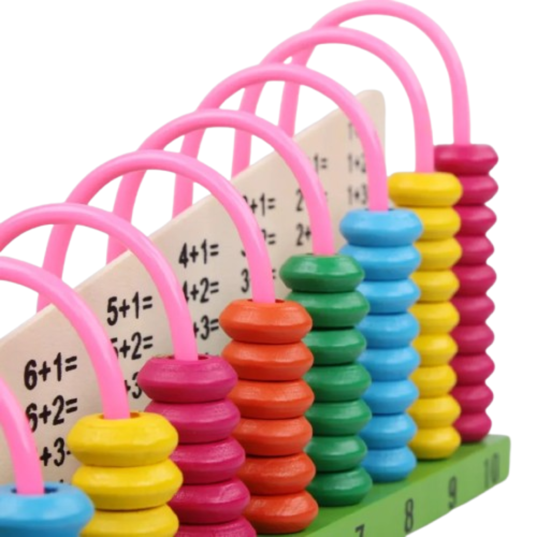 CountColor - Hölzernes Farb- und Zählspielzeug für Kinder ab 2 Jahren