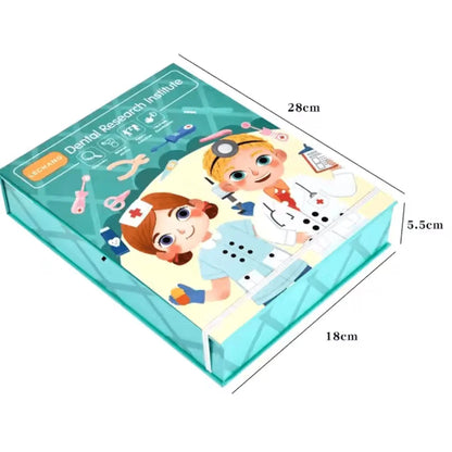 TinyDent – Zahnarzt-Spielset für Kinder ab 3+ – Fördert Fantasievolles Rollenspiel