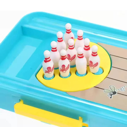 FroloRoll - Mini-Frosch-Bowling-Set für Kinder ab 4 Jahren