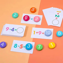 CountCaps Holz Zähl- & Rechenset für Kinder – Spielerisch Rechnen – Ab 4 Jahren