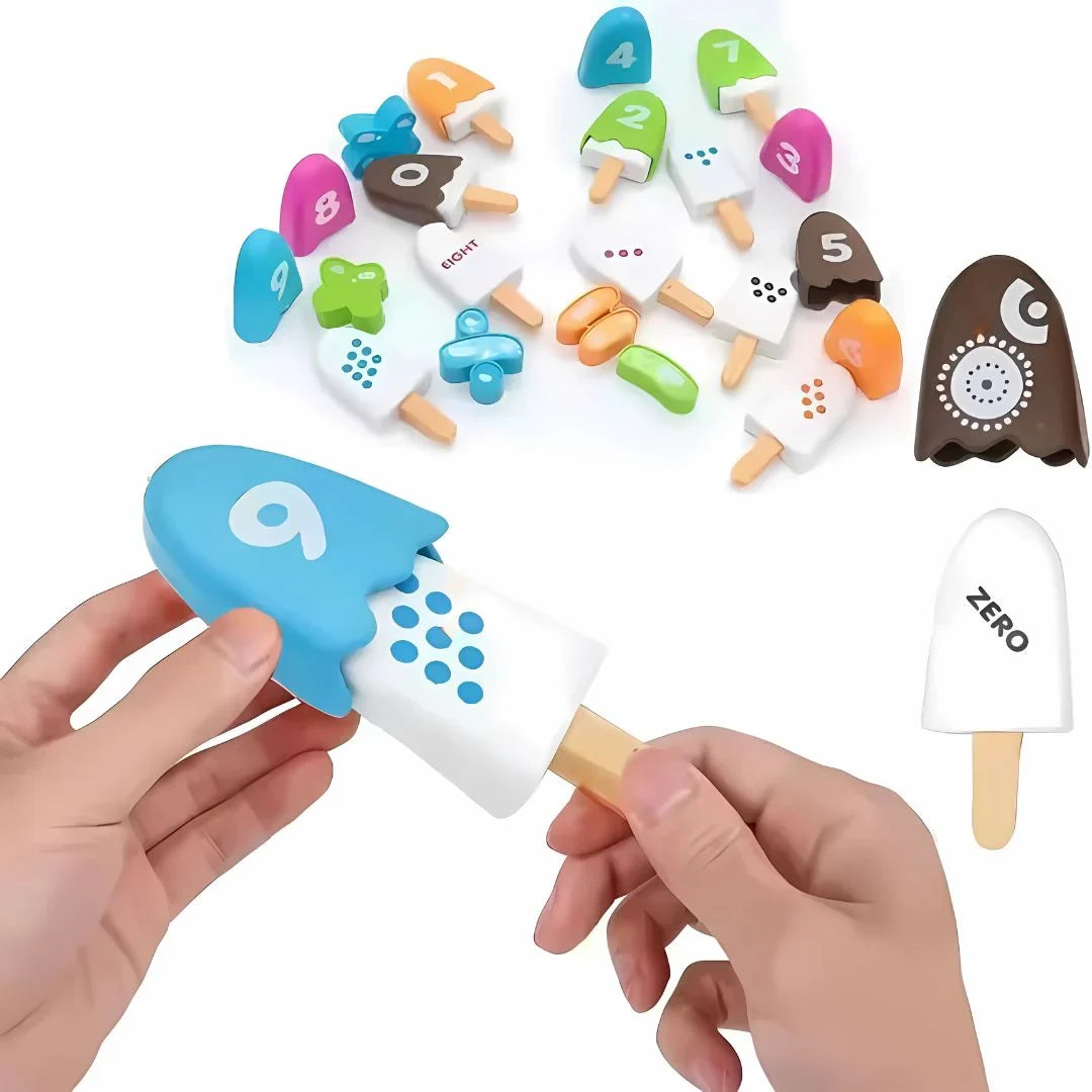 NumScoops – Zahlen Match Eiscreme Rechenspiel für Kinder ab 3 Jahren