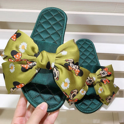 Mickey Mouse Oversized Vlinderknoop Pantoffels