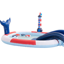 WhaleSplash Aufblasbares Kinderpool – Wasserspaß im Freien – Ab 2 Jahren