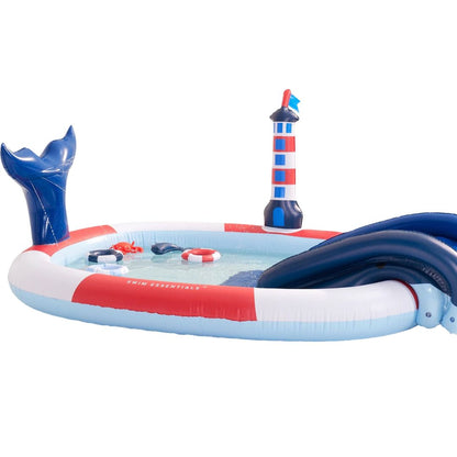 WhaleSplash Aufblasbares Kinderpool – Wasserspaß im Freien – Ab 2 Jahren