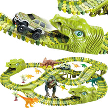 DinoRace - Jurassic-Dinosaurier-Rennbahn-Spielset